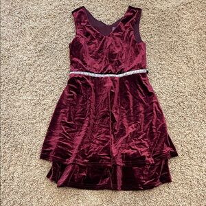 Knitworks Burgundy Formal Kids Dress